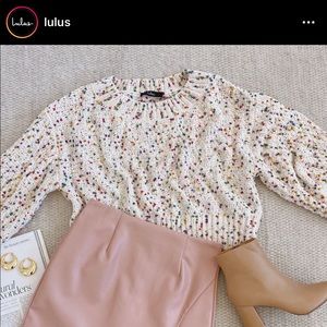 Lulus cropped sweater